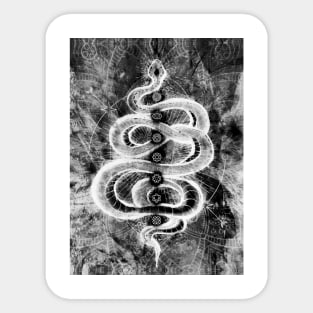 Kundalini serpent Divine Sticker